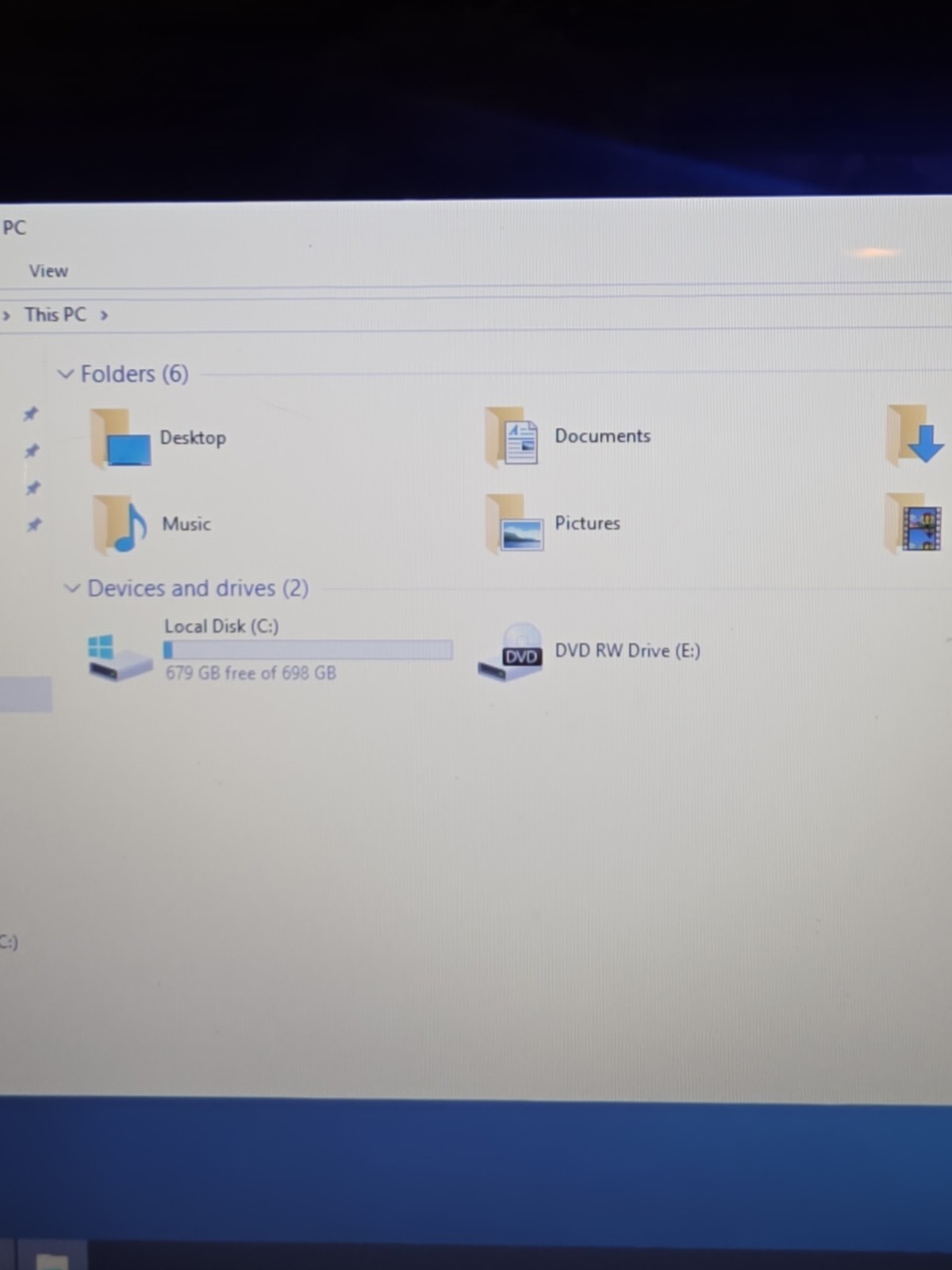 HP Pavilion g7 Windows 10 AMD A6-3420M 4GB RAM 679GB HD No Bat/Cord