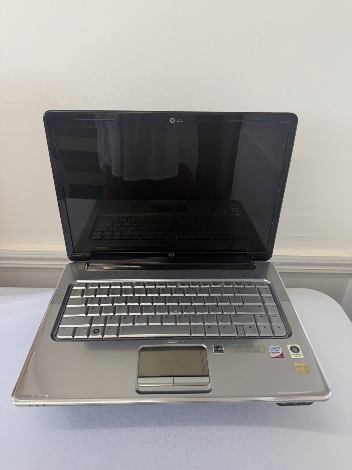 HP Pavillion dv5 Laptop – Good Screen – Intel Duo T5800 – RAM 4GB – Read Des