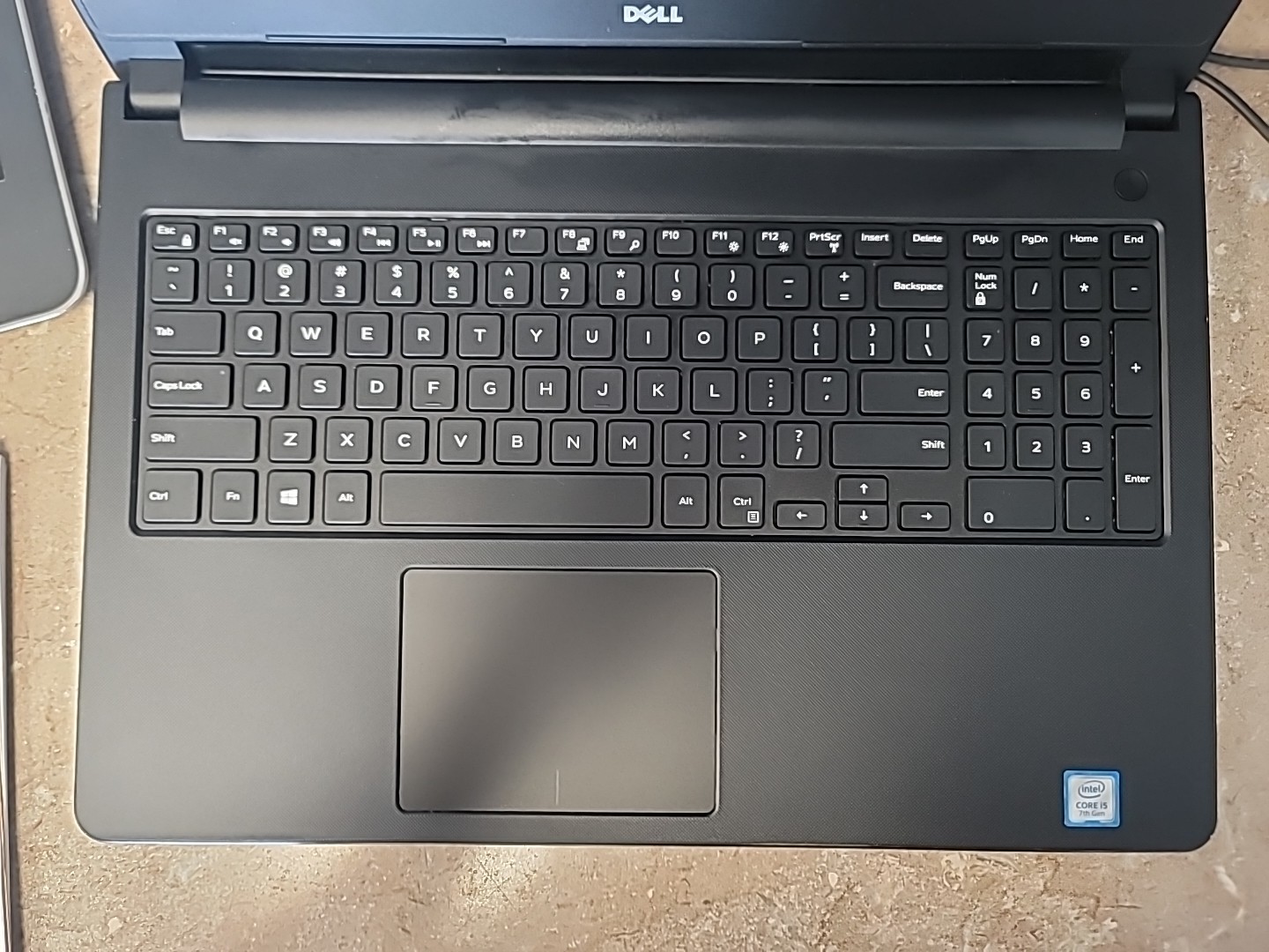 Dell Inspiron 5566, I5-7200U, 8gb RAM, 256gb HDD, 15.6″, Working, As Is