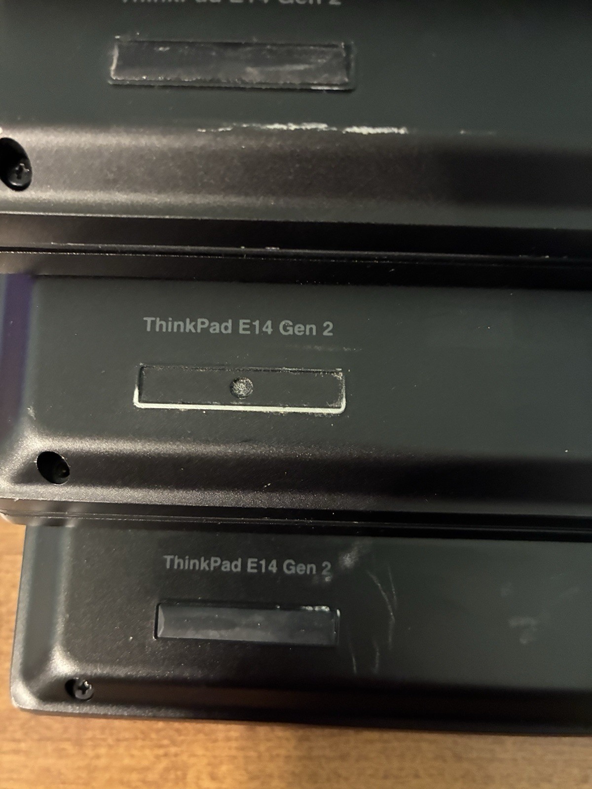 Lenovo 2021 ThinkPad E14 Gen 2 Laptops For Parts Repair No RAM SSD AC Lot of 5