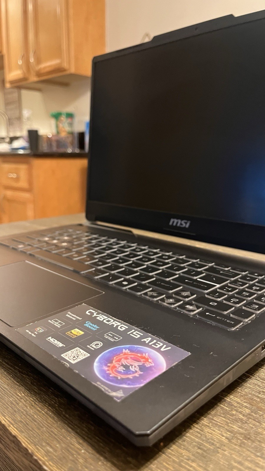 MSI Cyborg 15 A13V Gaming Laptop Intel Core i7 RTX 4050 15.6″ 500GB SSD Win11