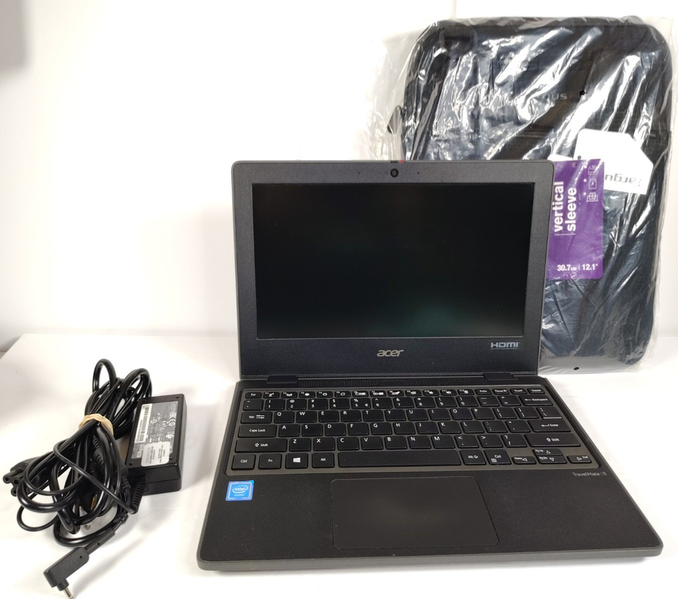 Acer TravelMate B3 B311-31 Laptop PC Computer w/Charger & Case – Windows 11 Pro