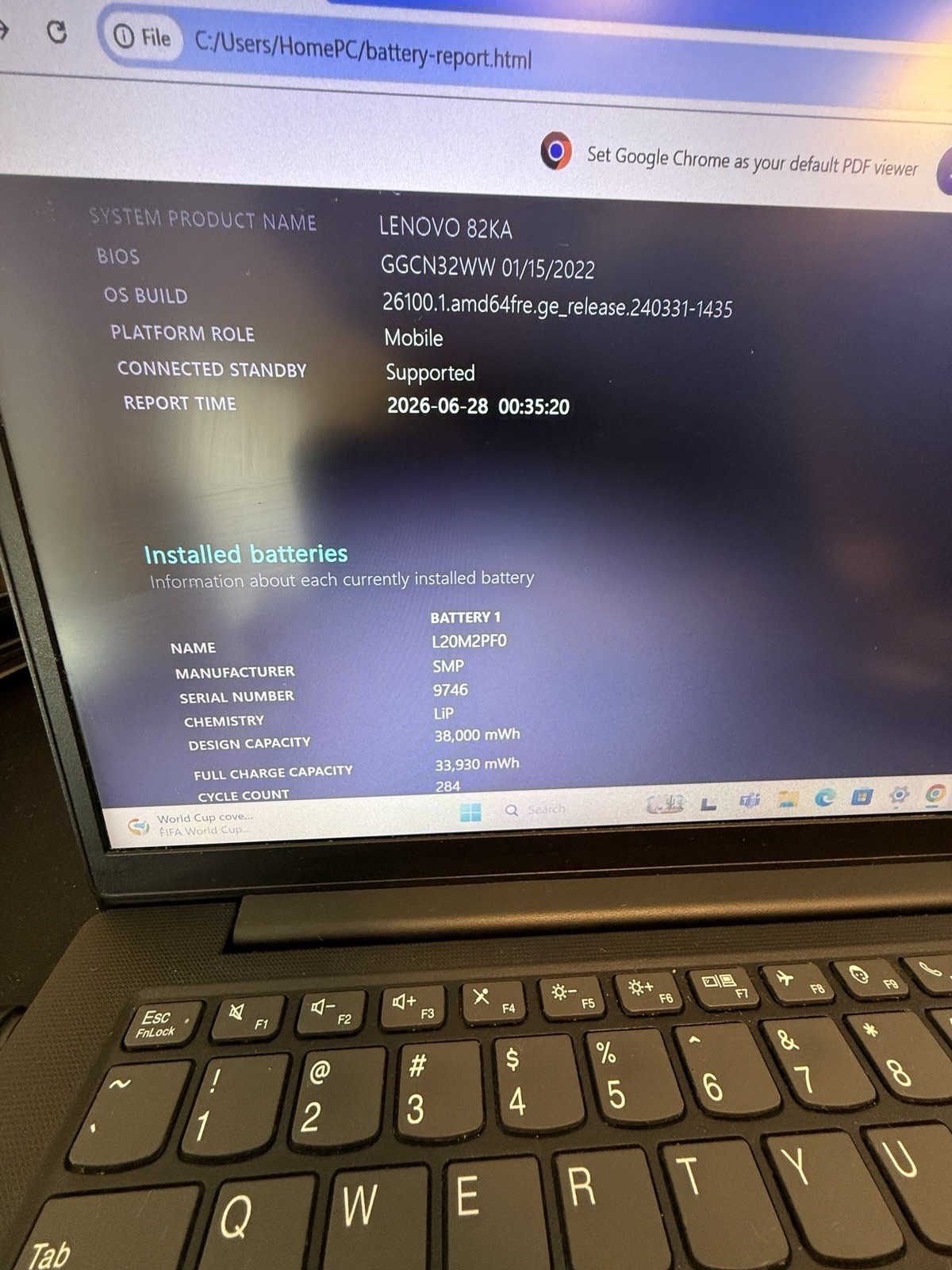 Lenovo V14 G2 14” i5-1135G7 8GB RAM 256GB SSD Win 11