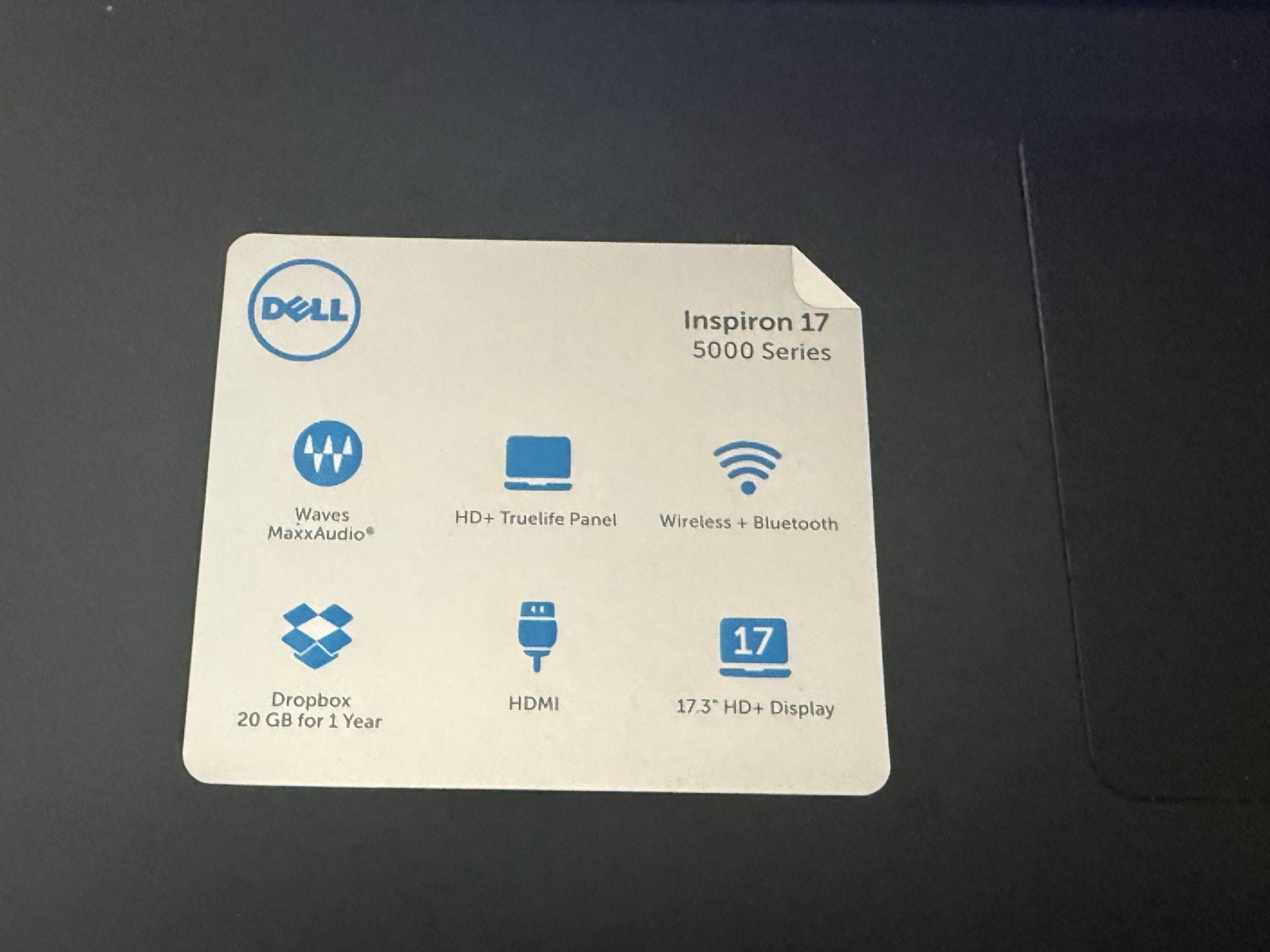 Dell Inspiron 5748 Core i3-4030U 1.90GHz 4GB , 500GB HDD Windows 7