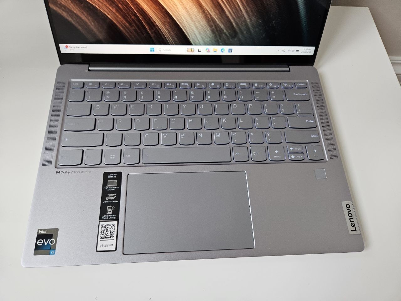 Slim 7 14IRP8 14-inch 2.8K 120Hz TOUCH i5-1340P 16GB 256Gb Win 11 Pro Warranty