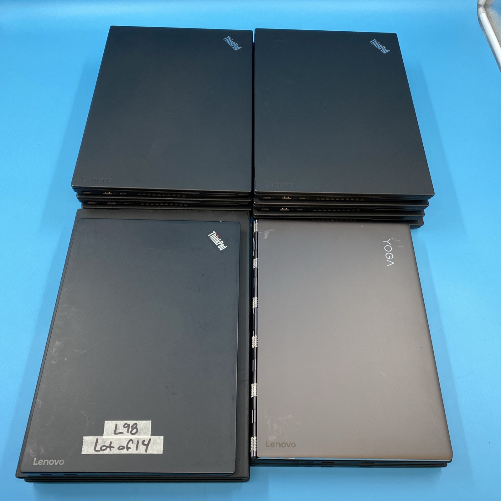 (LOT OF 14) Lenovo Laptops | i7 7th Gen | 8/16GB | *READ DESCRIPTION* | NO OS^