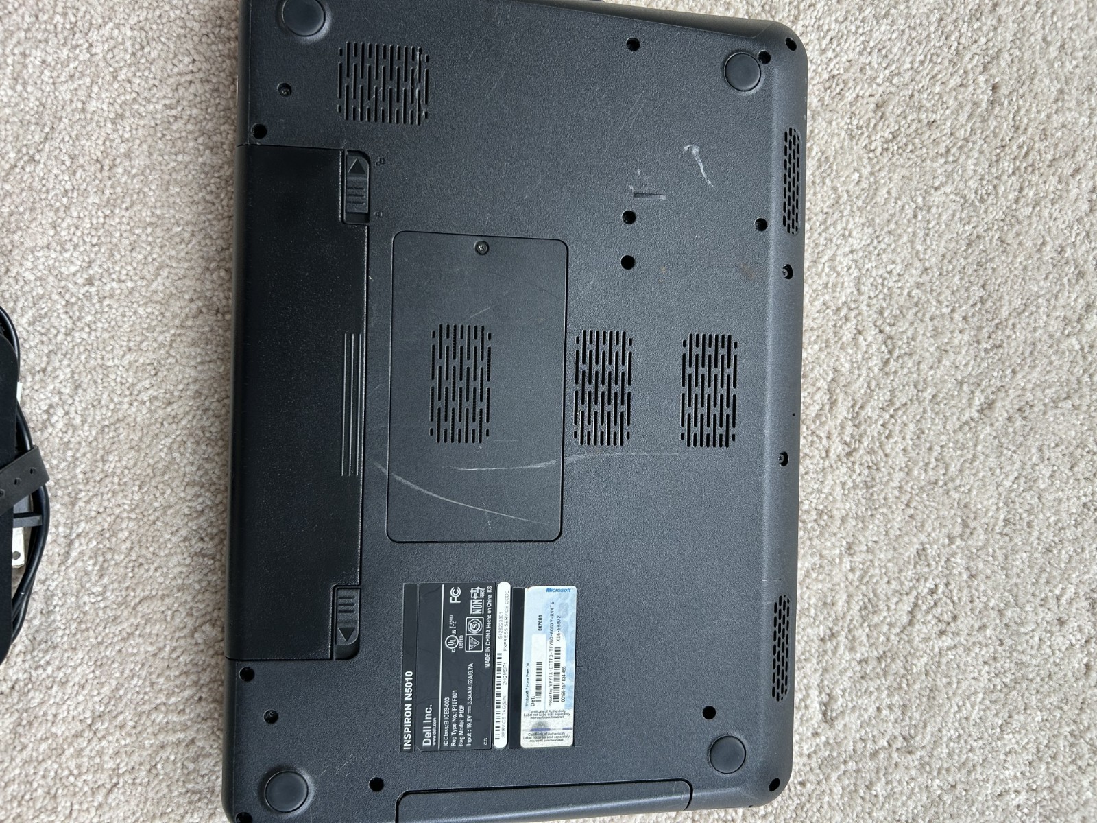 Dell Inspiron N5010 15″ Laptop Intel Core i3 2.53GHz 4GB RAM 220GB HDD Win10