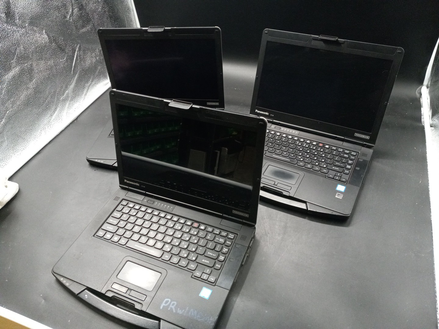Lot of 3 – Panasonic Toughbook CF-54 MK2 i5-6300U 2.4GHz GPS 16GB 500GB No OS