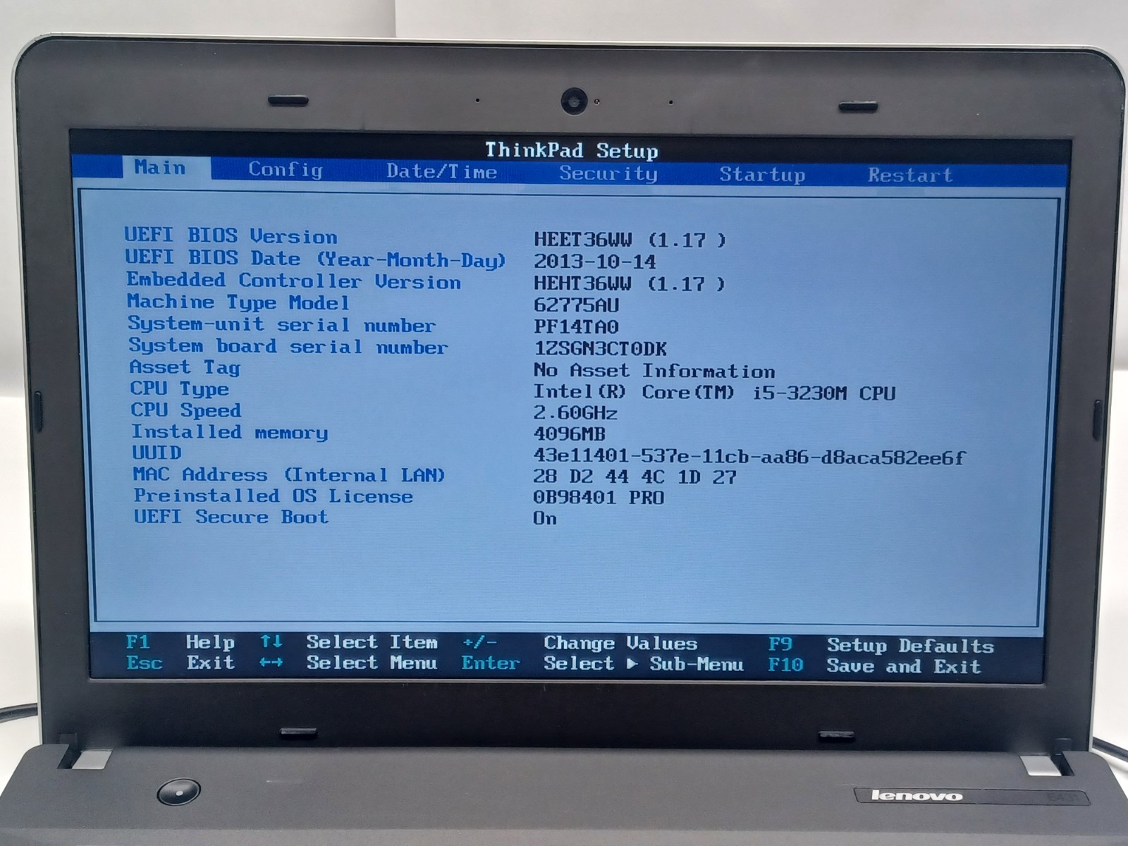 Lenovo ThinkPad Edge E431 Laptop i5-3230 4GB No HD