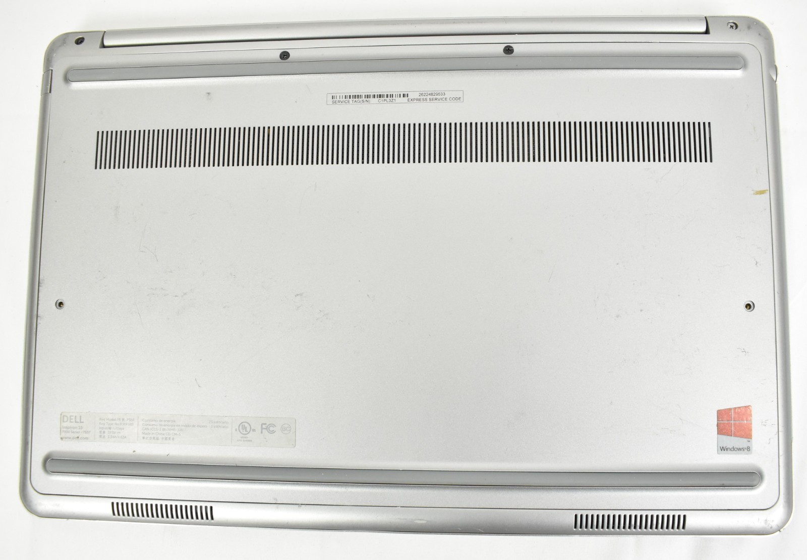 Dell Inspiron 15 7537 Laptop i7-4500U 1.8GHz 8GB 120GB SSD Parts or Repair Only