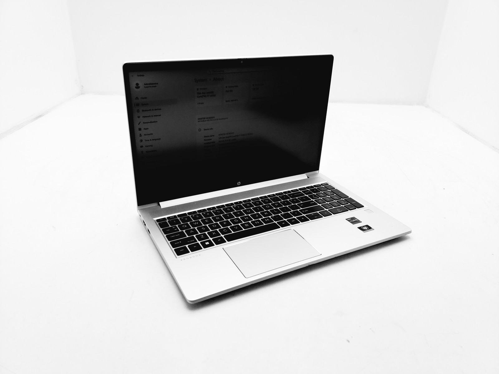 HP ProBook 450 G9 i7-1255U 16GB RAM 256GB SSD 15.6in Iris Graphics 128MB Tested
