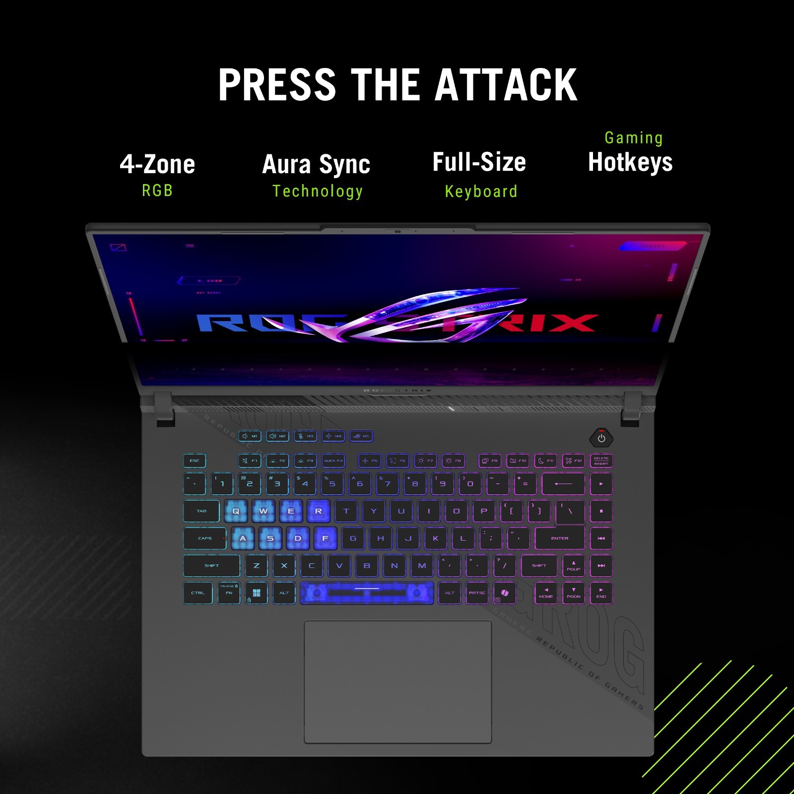 ASUS ROG Strix G18 18″ 2.5K 240Hz AMD Ryzen 9 8940HX 32GB RAM 1TB SSD RTX 5060