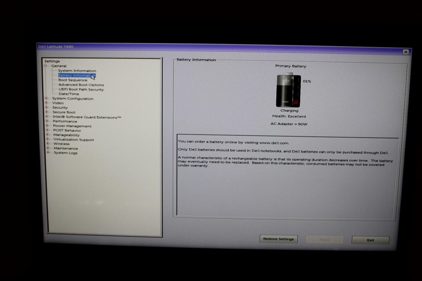 Dell Latitude 7480 i5-7300U @ 2.6 GHz 8GB RAM 256GB SSD No OS *READ