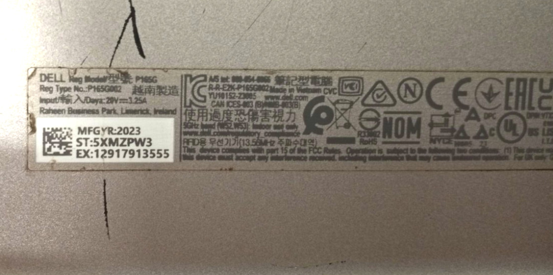 Dell Latitude 5440 14″FHD i7-1370P@4.00GHz 16GB RAM 256GB NVMe Win11Pro MC597*!