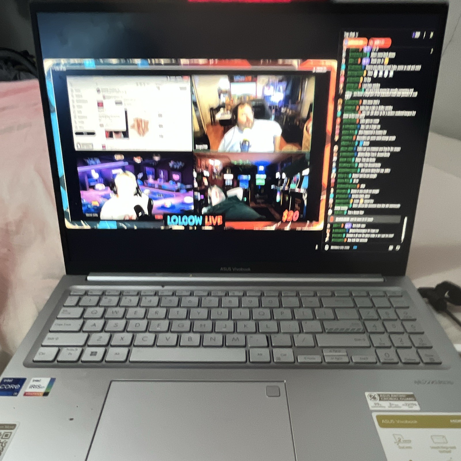 ASUS VivoBook 15.6″ Laptop Intel Core i9 Iris Xe Graphics Windows Silver