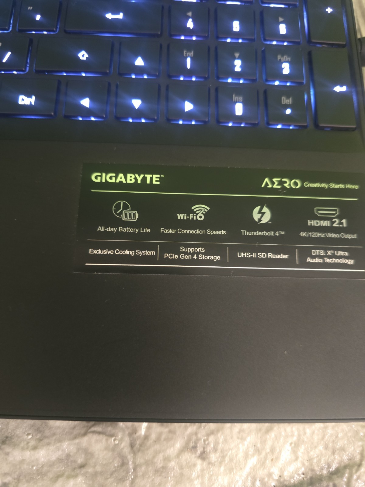 Gigabyte Aero 15 YD 15.6″ 4K Core i7 NVIDIA RTX 3060 16GB 1TB SSD *READ DETAILS*