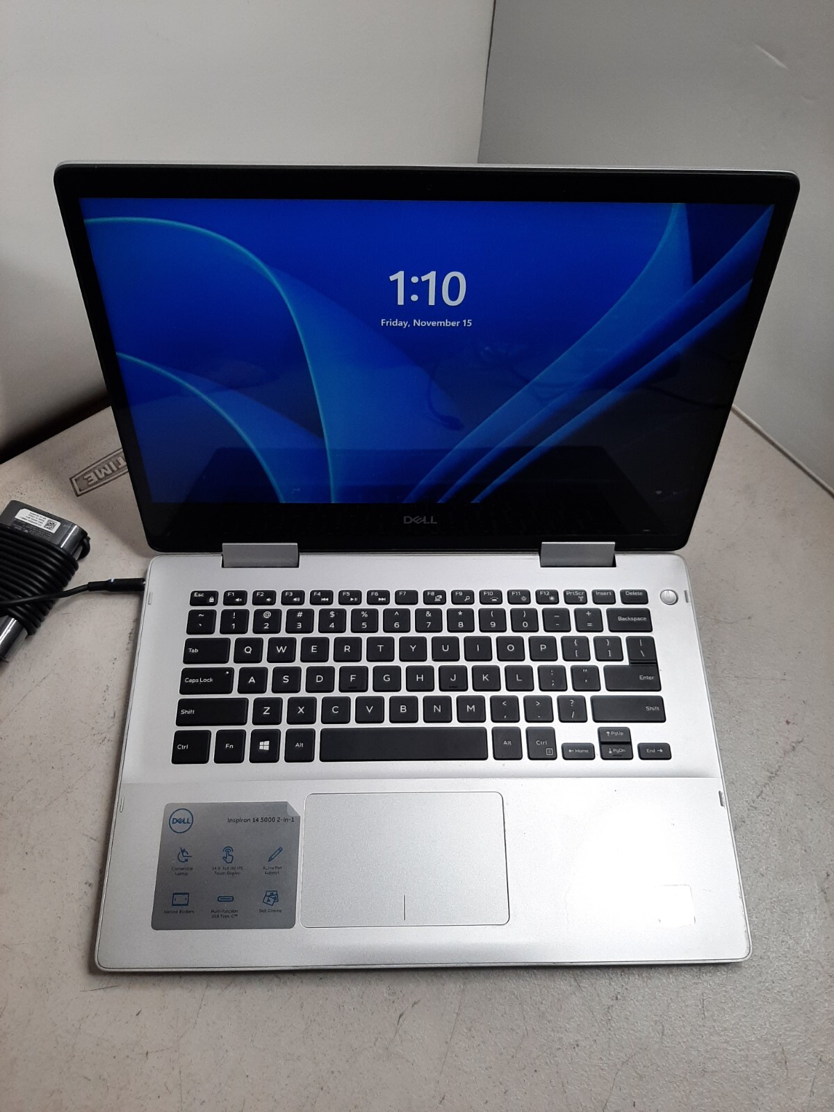 Dell Inspiron 5491 2in1 Touch i7-10510U 1.80GHz 8GB RAM 512GB SSD *READ* #97
