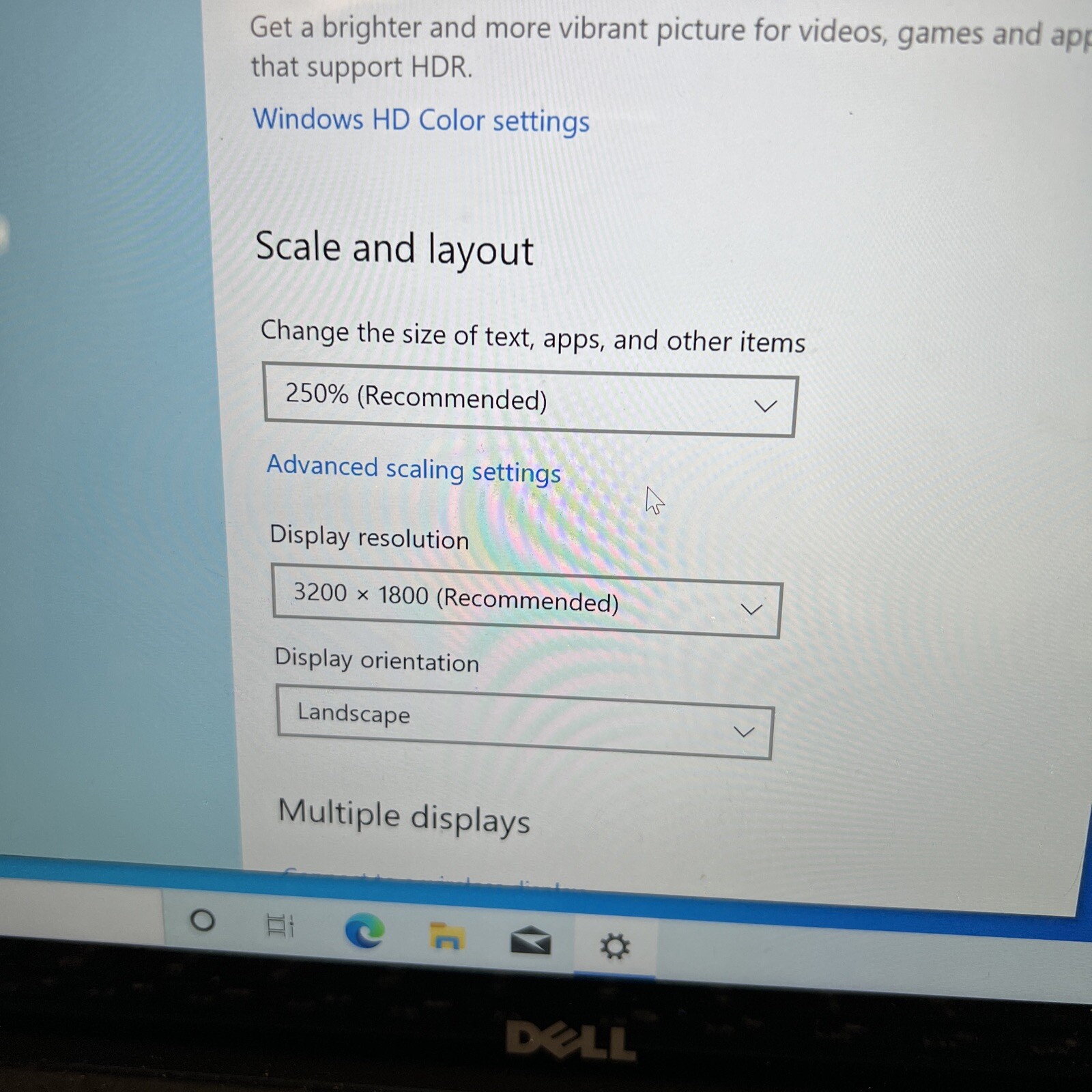 DELL XPS 13 9360 I5-7200U 2.50GHZ,256GB,8GB,WIN 10 PRO, READ DESCRIPTION!!!
