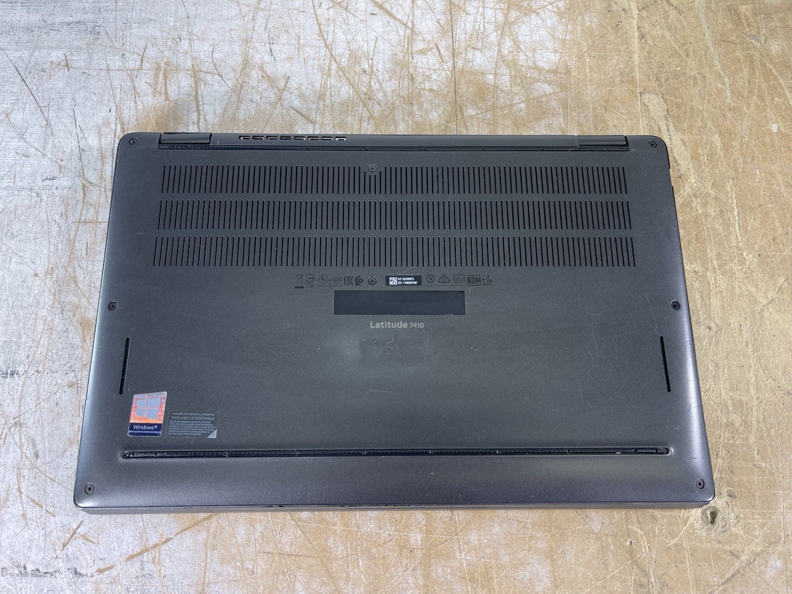 DELL LATITUDE 7410 i7-10610U @ 1.80GHz, 16GB RAM, NO HDD/OS – (FOR PARTS)