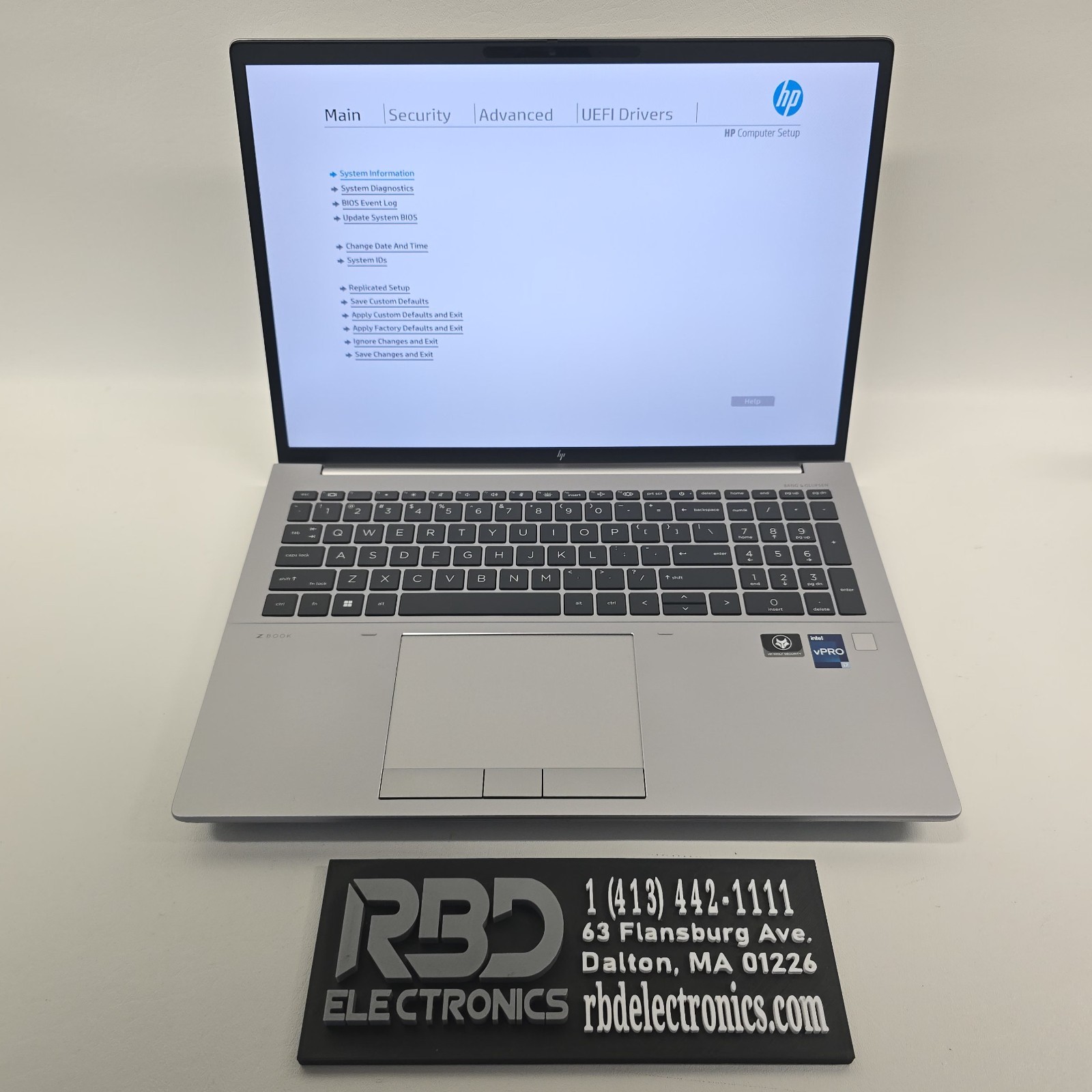 HP ZBook Fury 16 G9 FHD+ I7-12850HX 32GB 512 RTX A4500 16GB NO OS/AC