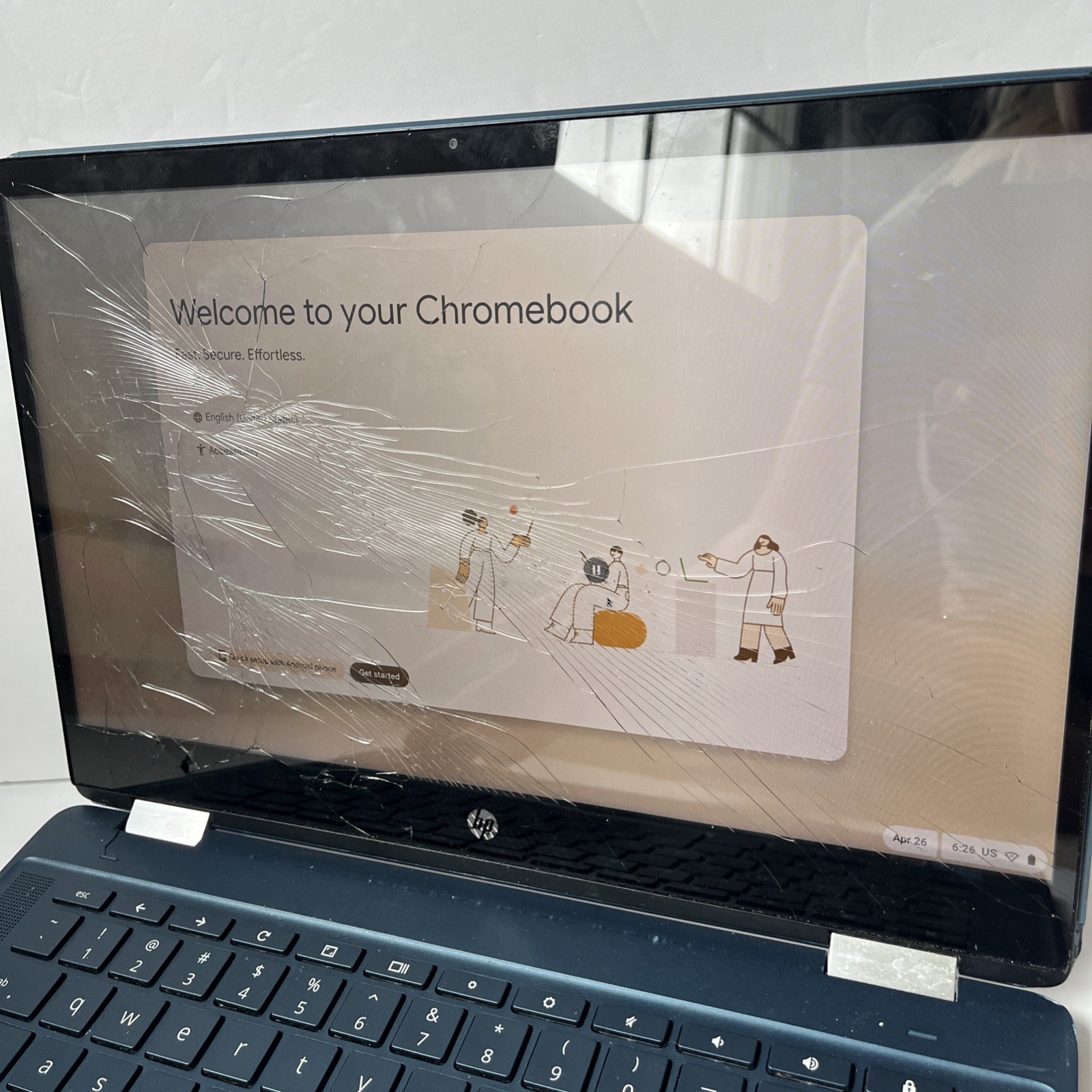 HP Chromebook x360 14a-ca0090wm 14” Touchscreen – LCD Issue