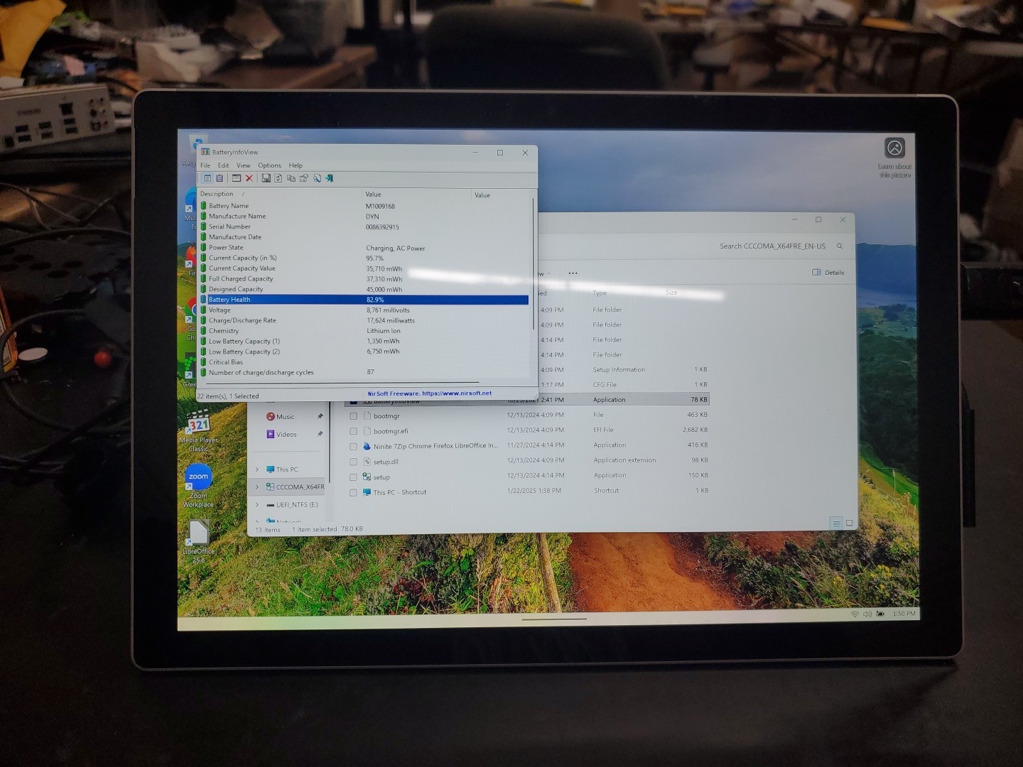 Microsoft Surface Pro (M3-7Y30, 4gb RAM 128gb SSD, W11Pro) 111225-6