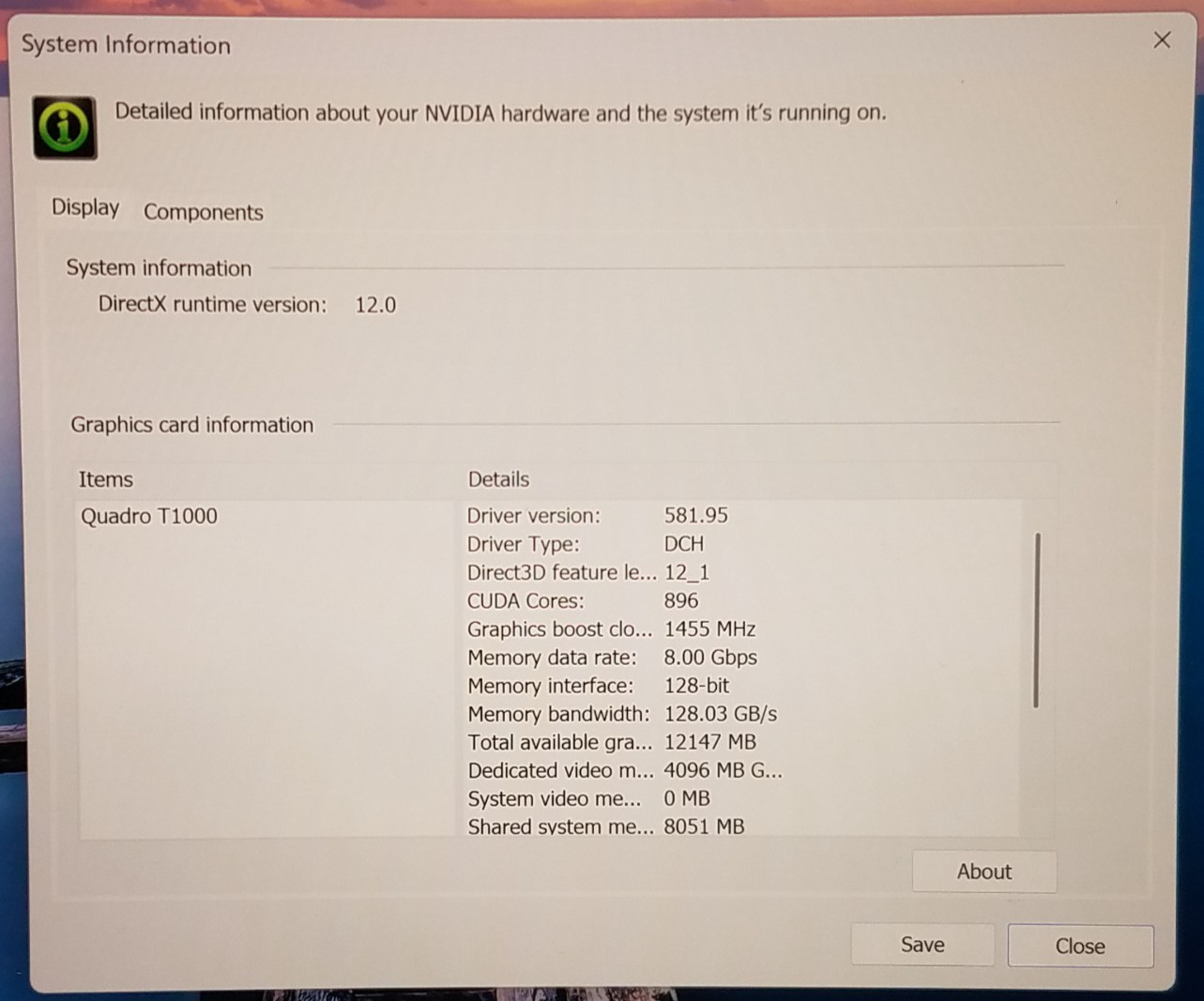 Dell Precision 5540, 15.6″ 4K, i7-9850H@2.6GHz, 16GB, 512GB NVMe, Win 11, No AC