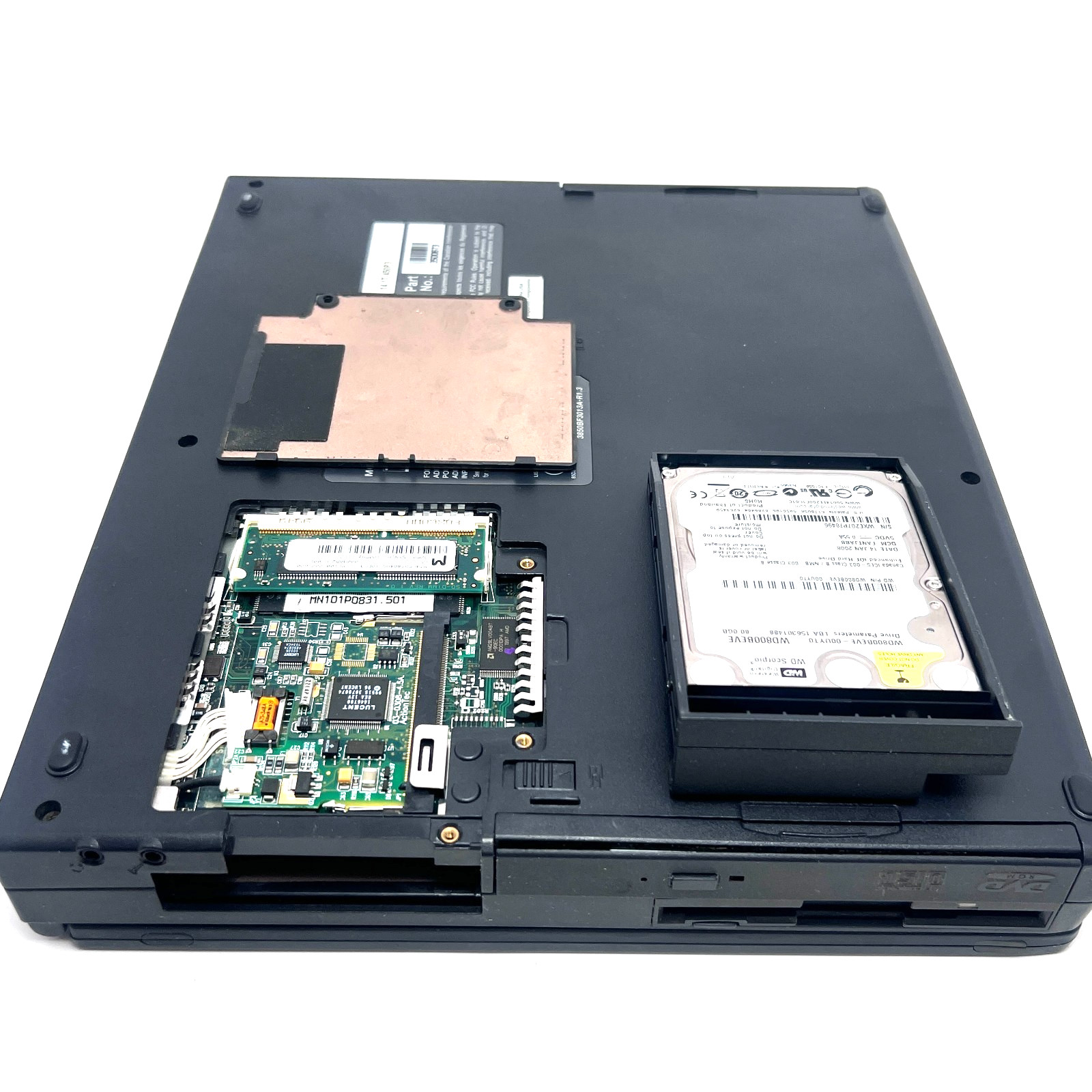 Vintage Gateway Solo 5150 Laptop – PARTS REPAIR – 80GB HDD – RAM
