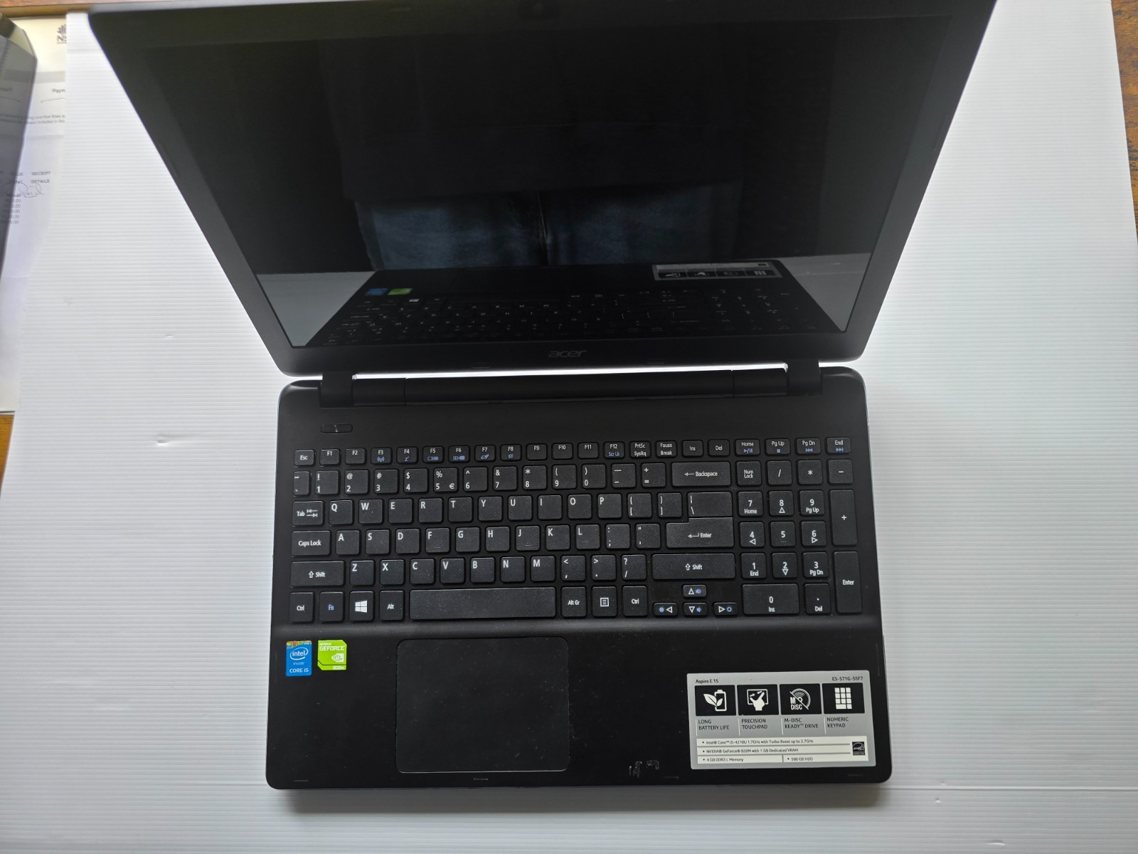 Acer Aspire E 15 – E5-571G-55F7 Laptop