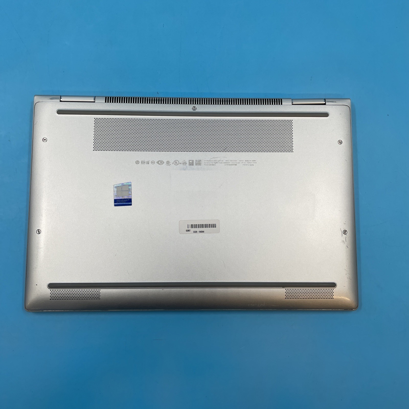 (LOT OF 3) HP Elite Series Laptops | i7 8th Gen | 16GB RAM | NO DRIVE | NO OS