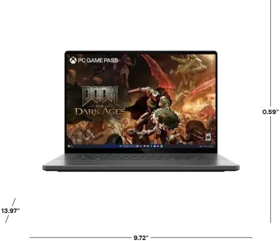 ASUS ROG Zephyrus G16 16″ 2.5K OLED 240Hz Gaming Laptop Intel Core Ultra 9 285H