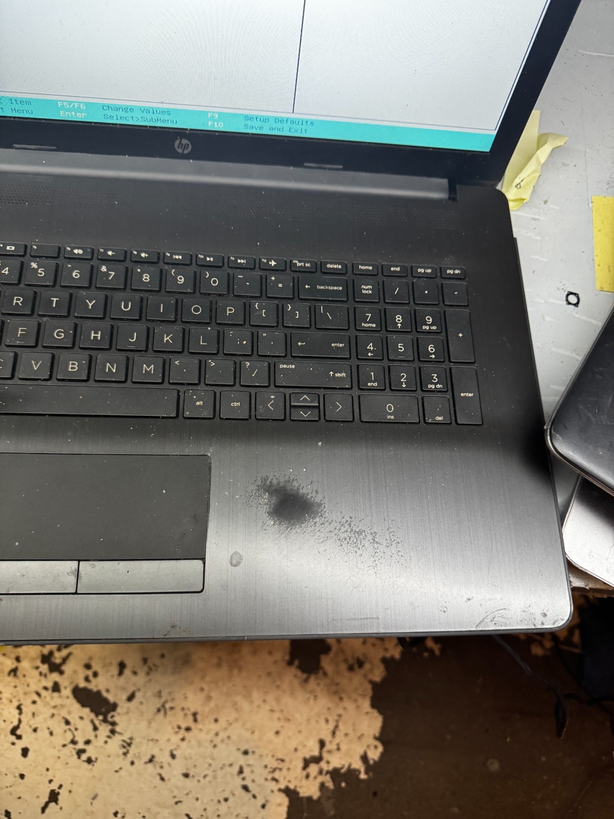 Hp 17-ca0020nr AMD A9-9425 4GB RAM Laptop For Parts/Repair #5817