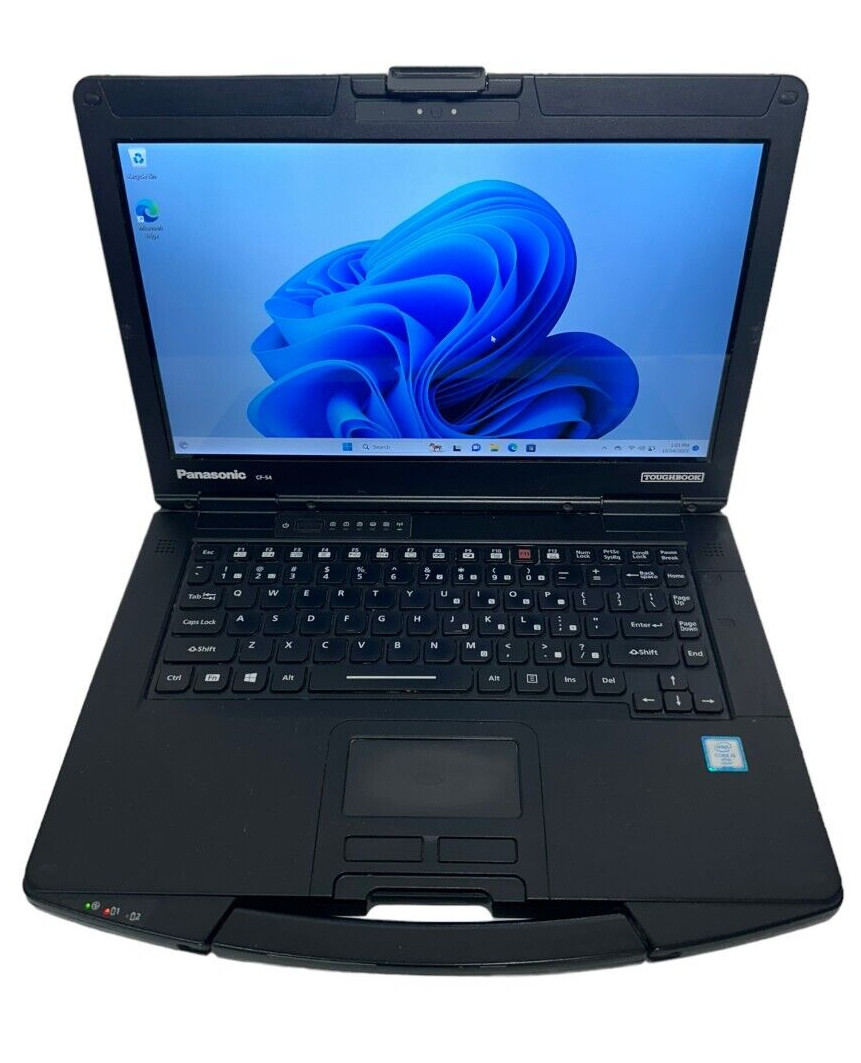 Panasonic Toughbook CF54 Core i5 6300U 2.4GHz 16GB RAM 1TB SSD Win 11 Pro Touch