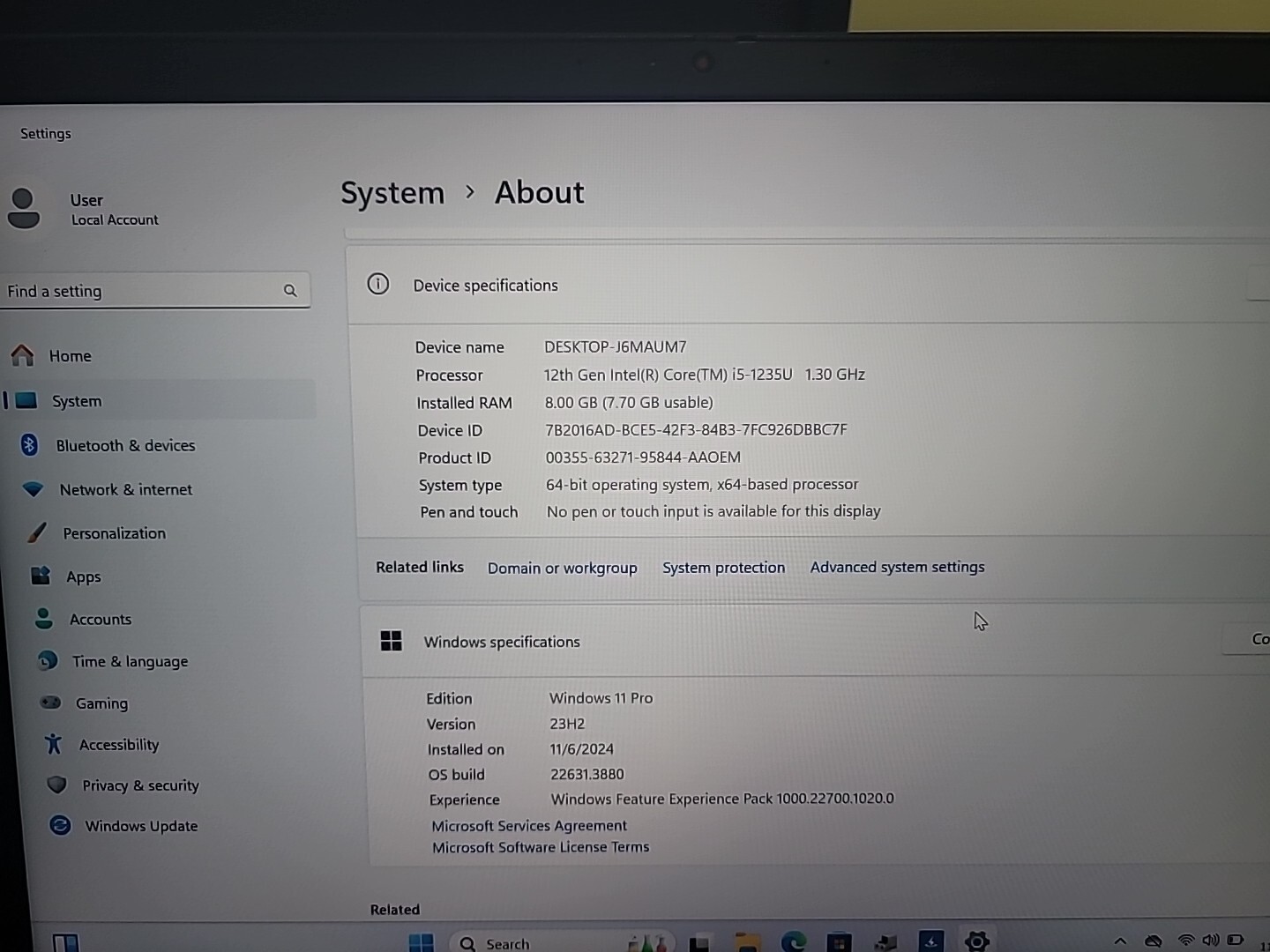 Lenovo Thinkpad T14S Gen 3 14″ 12th Gen Intel i5-1235u 8GB RAM 256GB SSD W11P