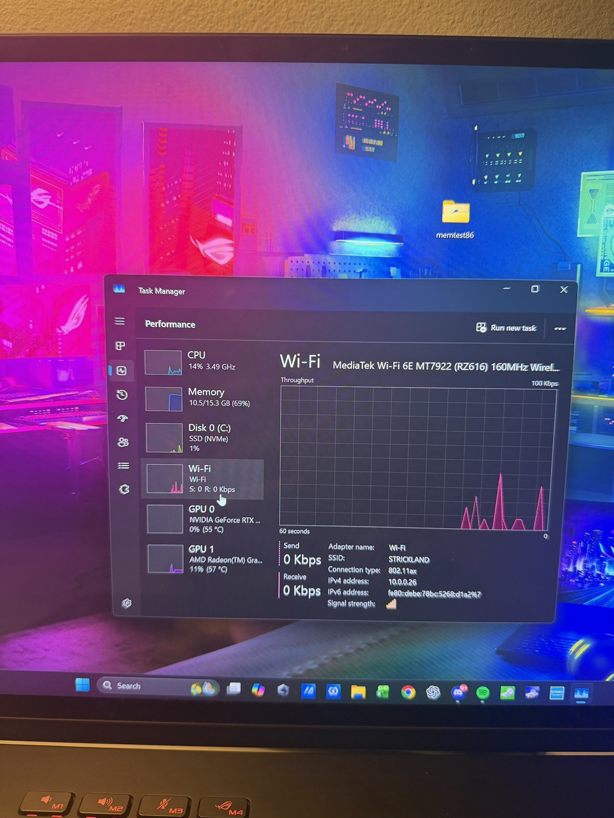 ASUS ROG Flow X16 GV601RM 16” Gaming Laptop Ryzen 9 6900HS RTX 3060 QHD 165Hz