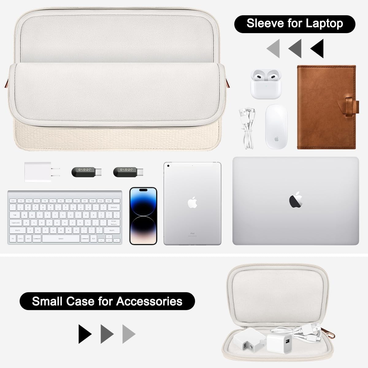 Laptop Sleeve Case for MacBook Pro 15 16 inch/MacBook Air M5/M4/M3/M2 2026-2023