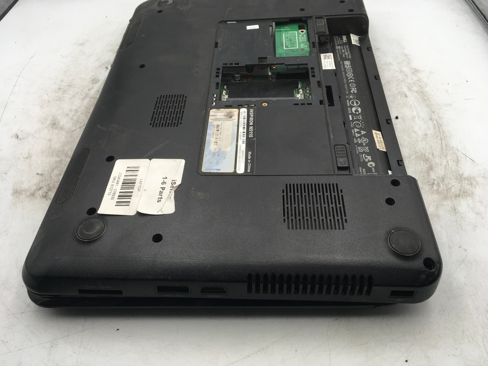 DELL INSPIRON N5110 – FOR PARTS – INTEL CORE I5 2ND GEN – NO RAM – READ DESC -BB