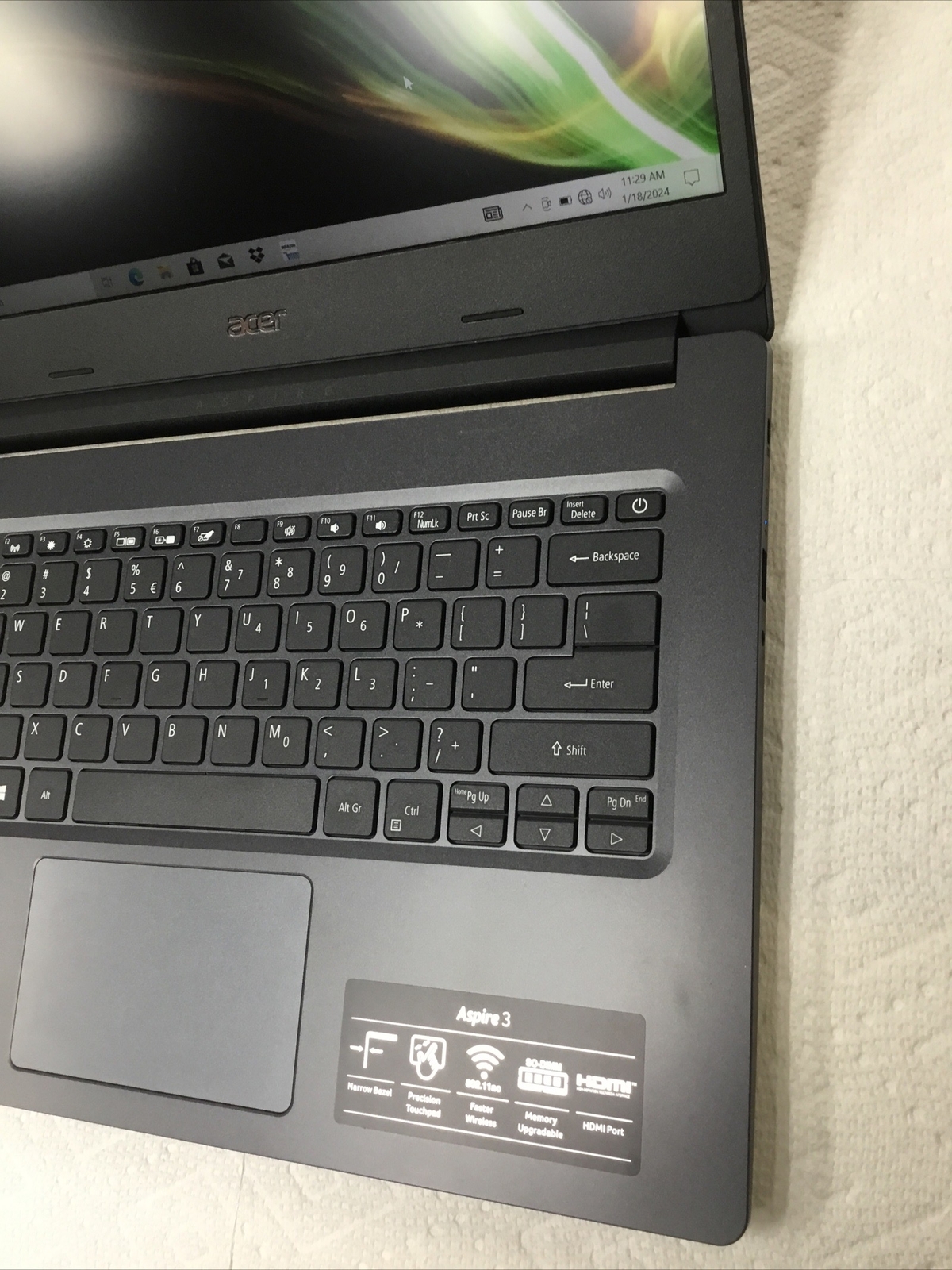 Acer Aspire 3 A314-22 Series | AMD 3020e | 4GB | 128GB SSD | Win 10 S | W Box
