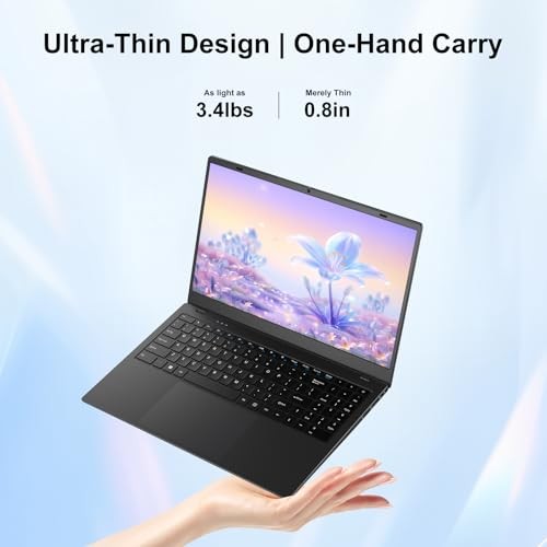 Laptop Computer 15.6 Inch – 8GB RAM 128GB SSD Laptops with Pentium 6500Y
