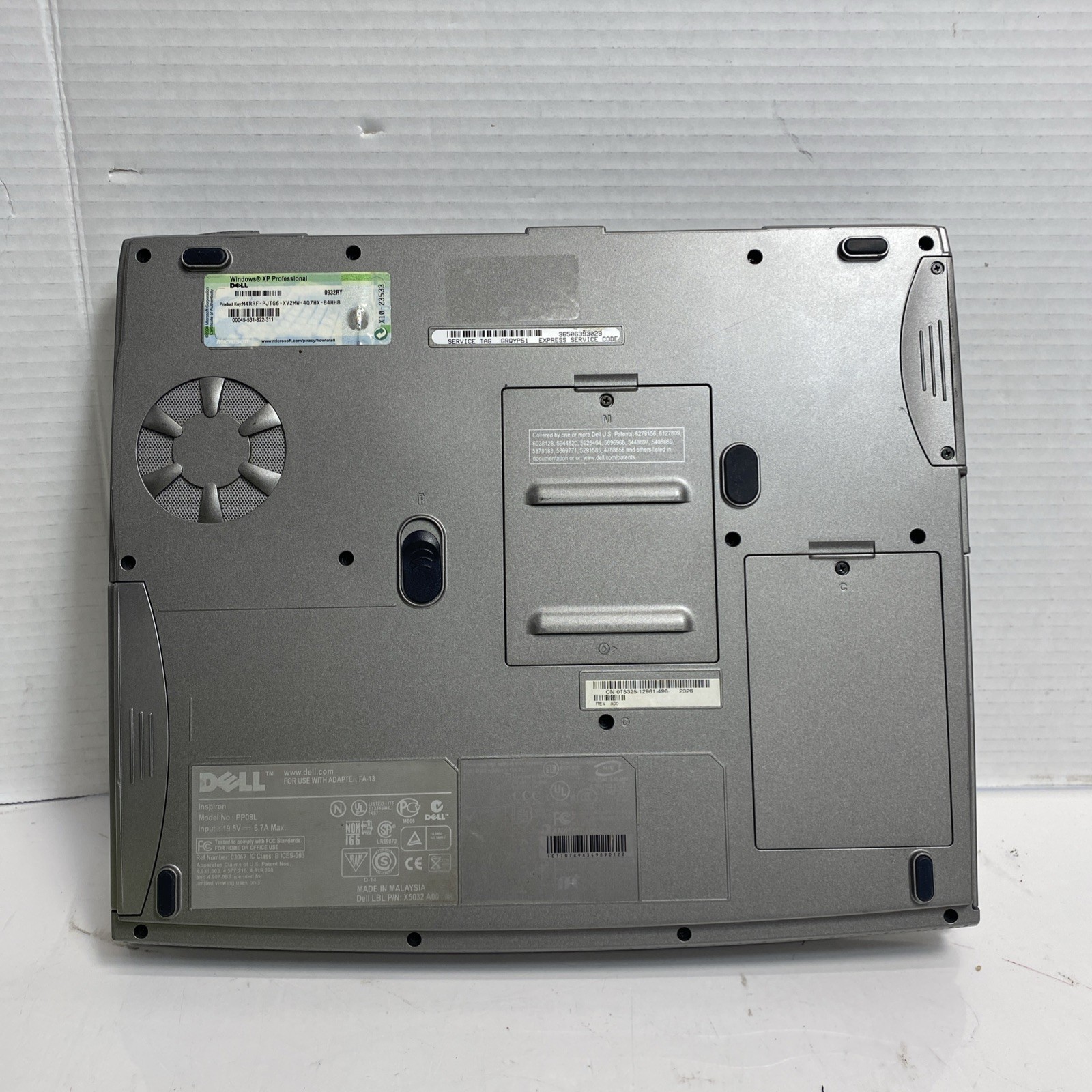 Dell Inspiron 5160 PP08L 15.1″ For Parts