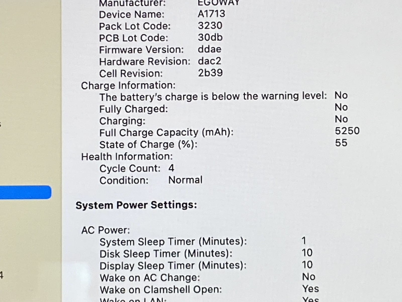 Apple MacBook Pro A1708 2017 13.3″ i5-7360U 8GB RAM 256GB SSD *Read* – LP50A