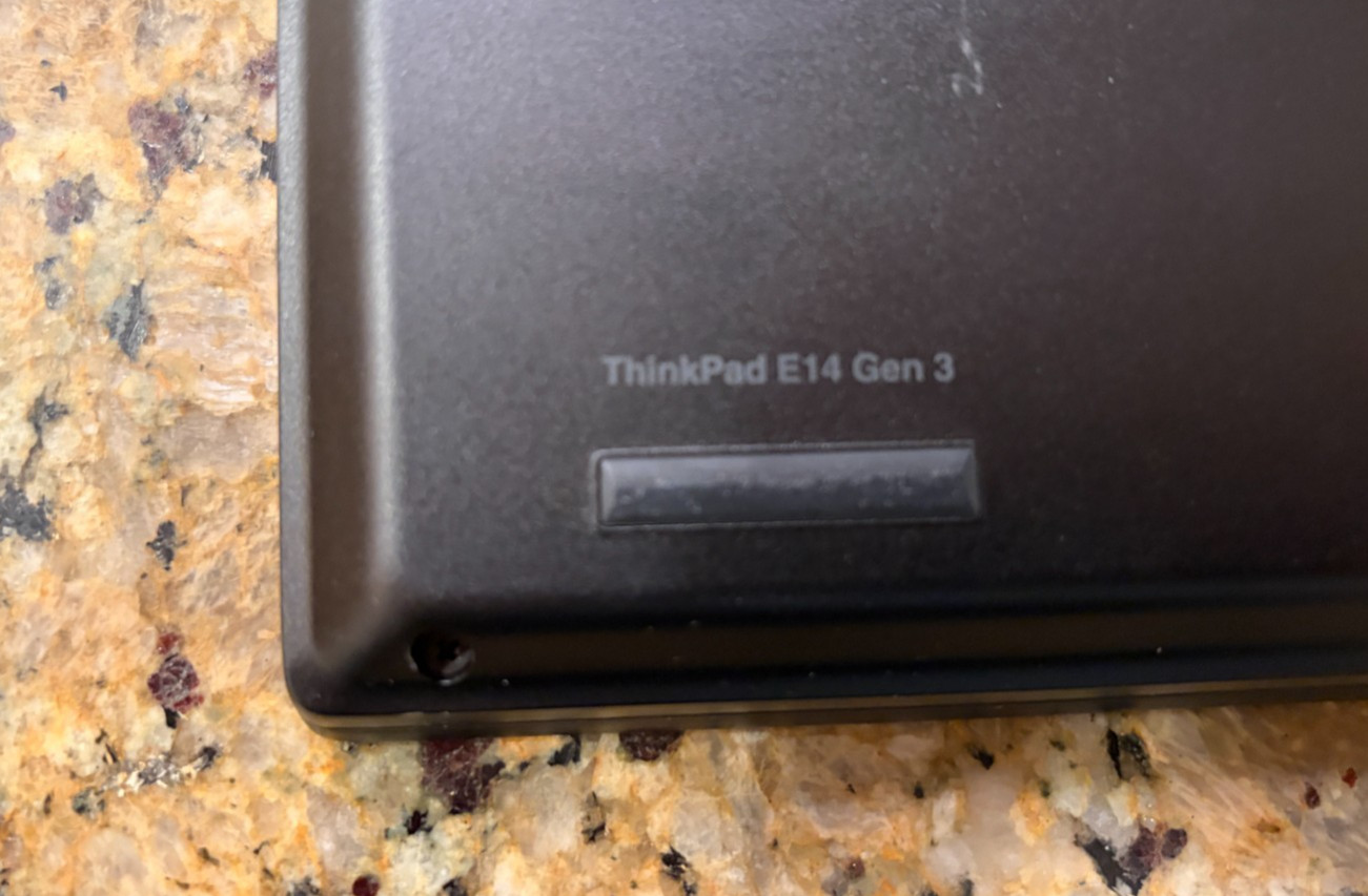 Lenovo ThinkPad E14 Gen 3 14″ Ryzen 7 5700U 16GB RAM 256GB SSD W11P