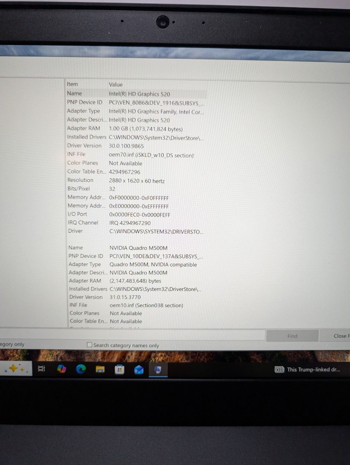 Lenovo ThinkPad P50s 15.6″ i7-6500U 8GB RAM 128GB SSD NVIDIA Quadro M500M Win10