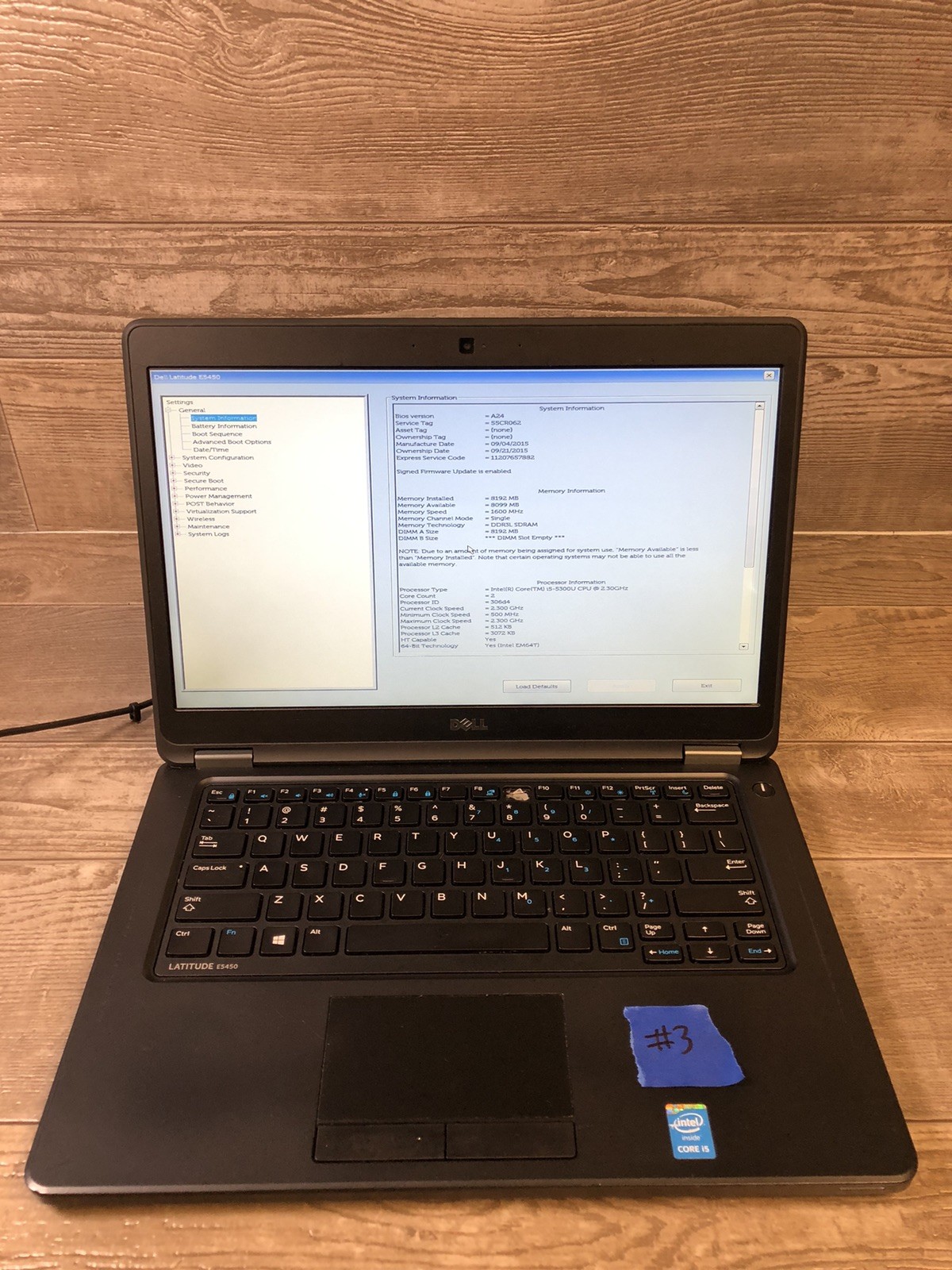 Dell Latitude E5450 14″ Intel Core i5 -5300U 2.30GHz 8GB DDR3L LOT OF 5 UNLOCKED