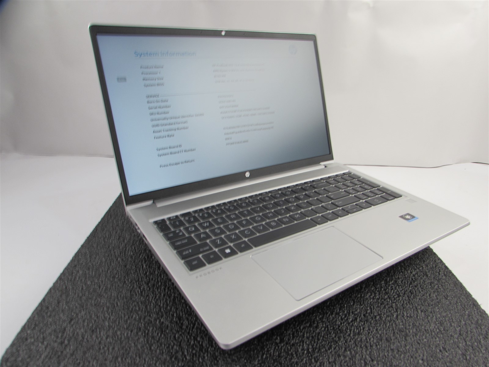 HP PROBOOK 455 (G9) 15.6″ FHD AMD RYZEN 5 5652U 256GB 8GB RAM AMD GPU NO O.S