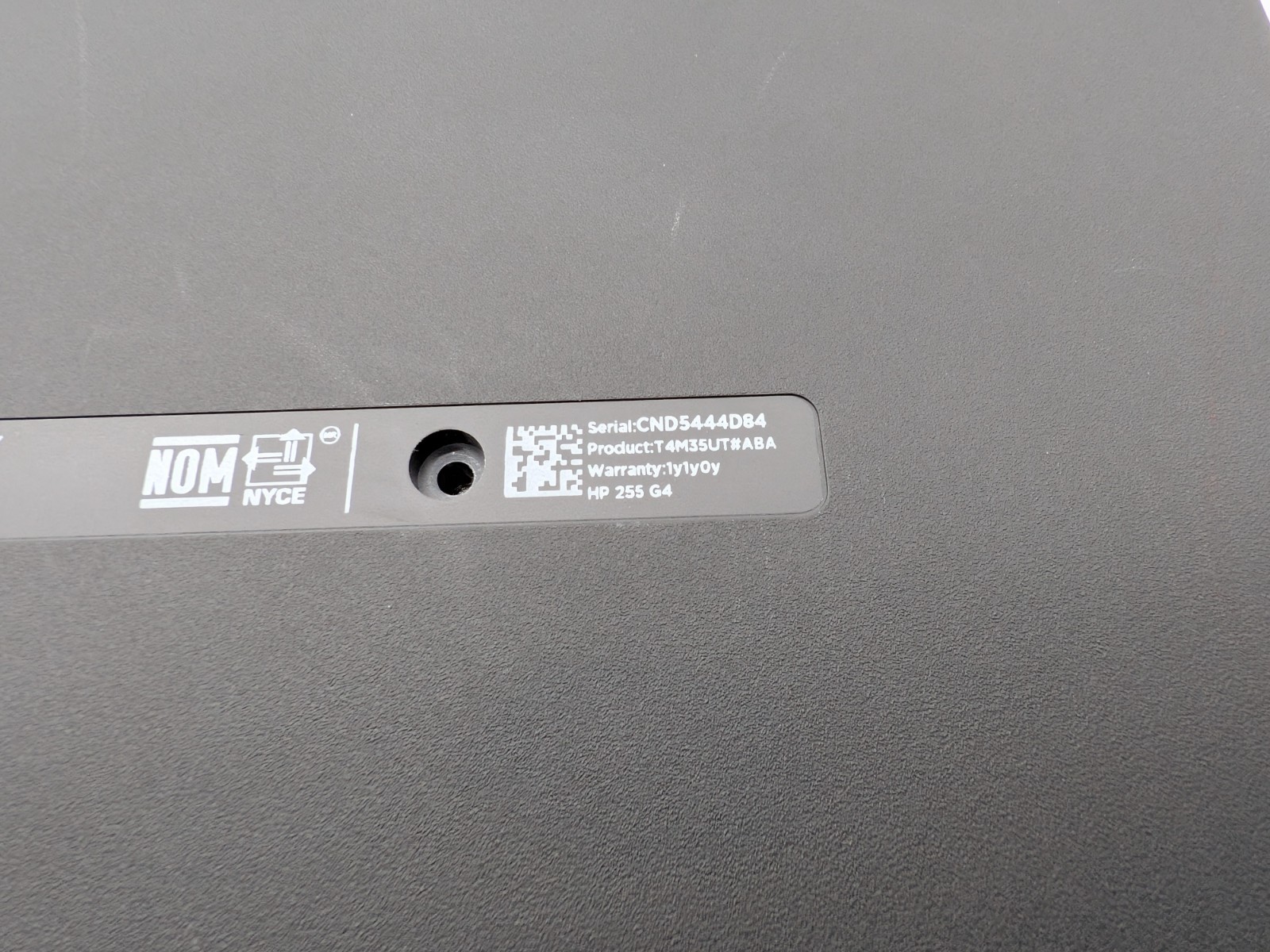HP 255 G4 Windows Pro Laptop For PARTS/REPAIR ONLY!