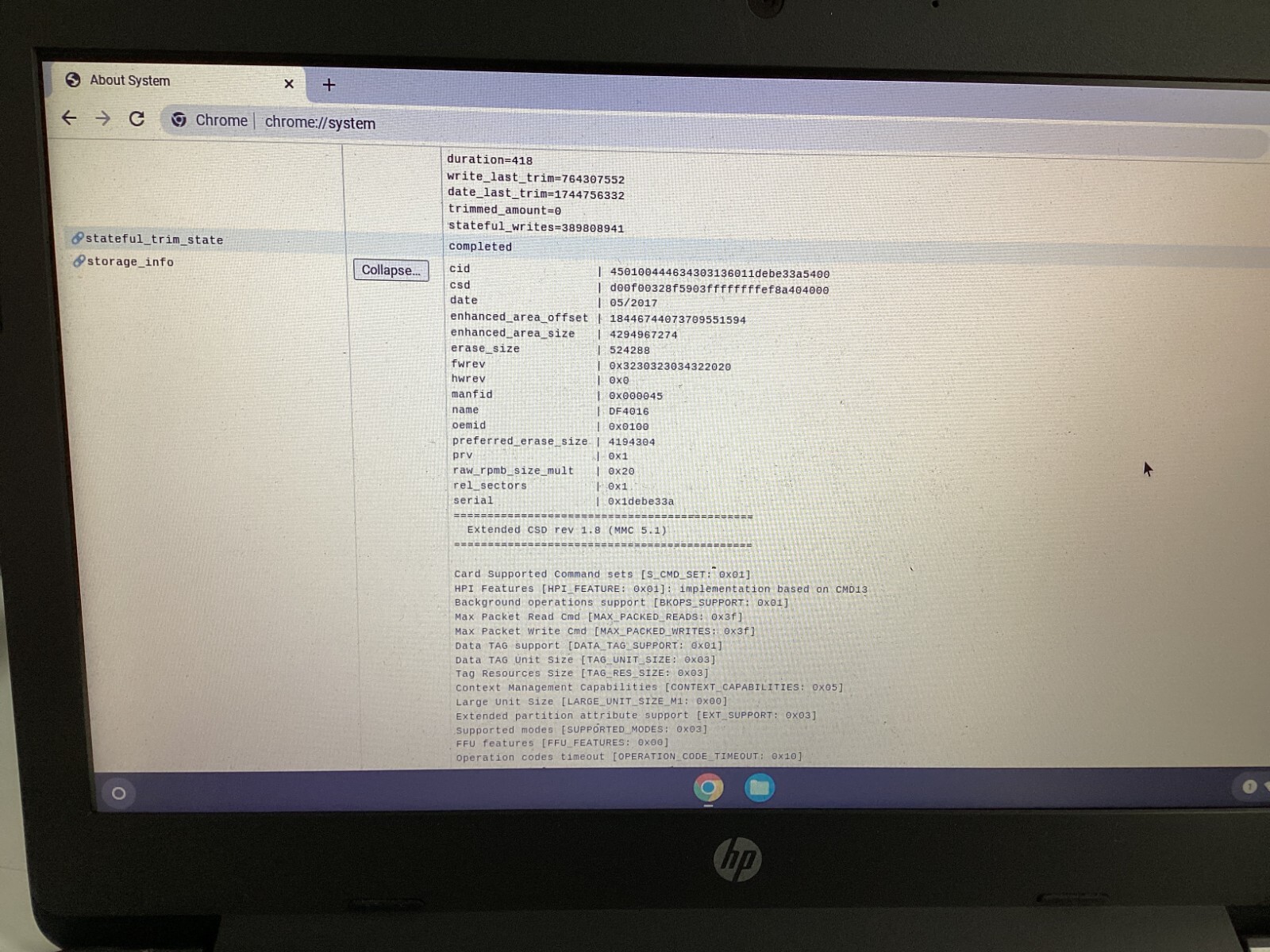 HP 11V025WM 11.6″ Chromebook Intel Celeron N3060 4GB RAM 16GB eMMC