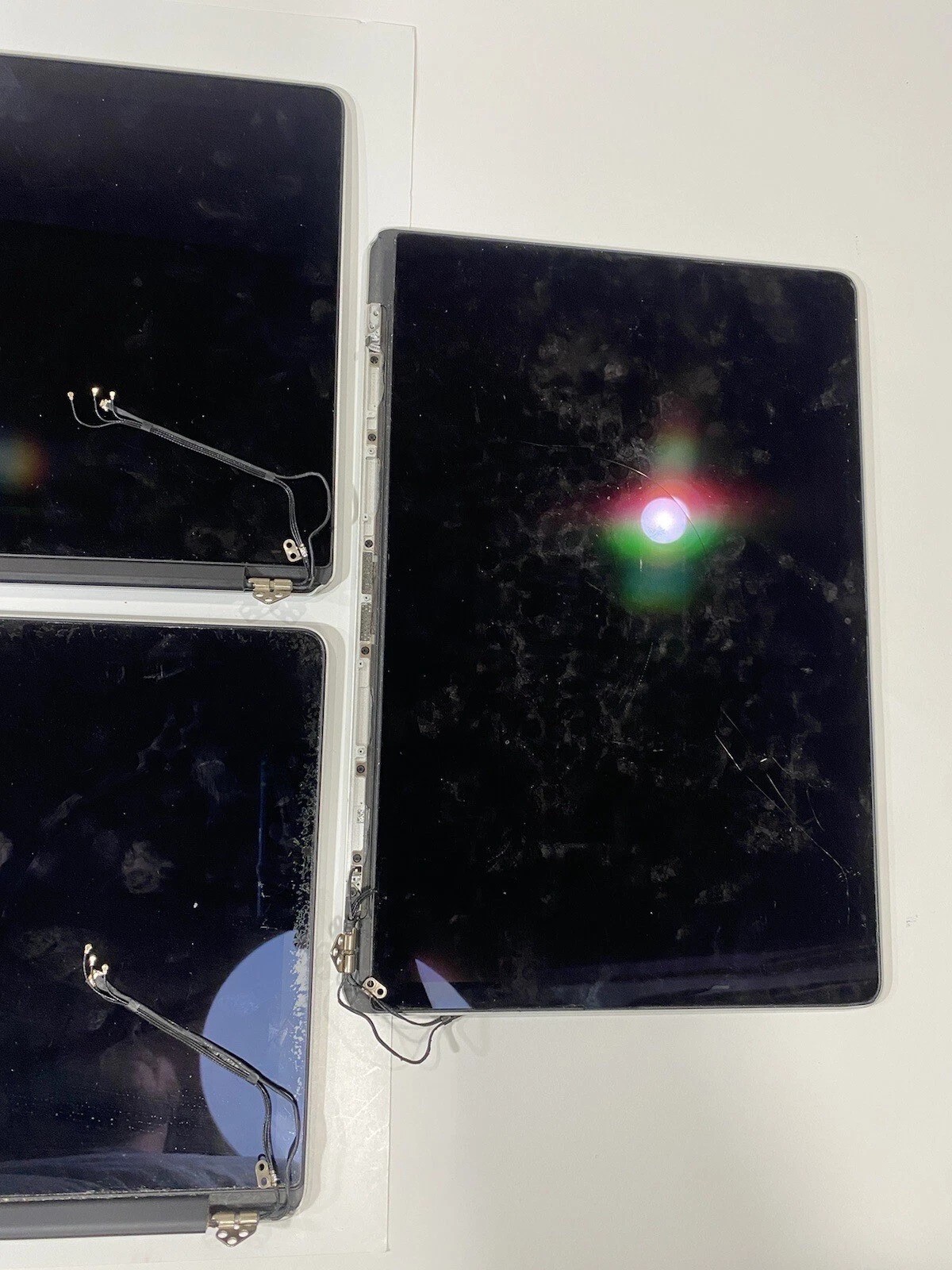 Lot of 5 MacBook Pro 15 Inch Retina Display LCD Screen Assemblies For Parts