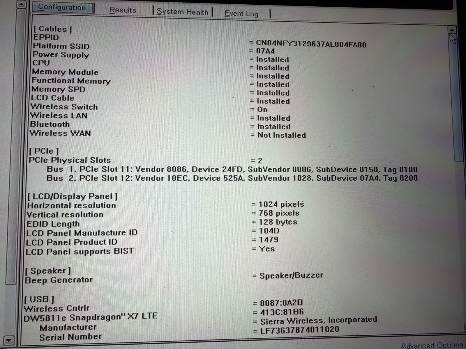 Dell Latitude 5285 2-in-1 i5-7300U 8GB RAM NO OS/SSD/HDD