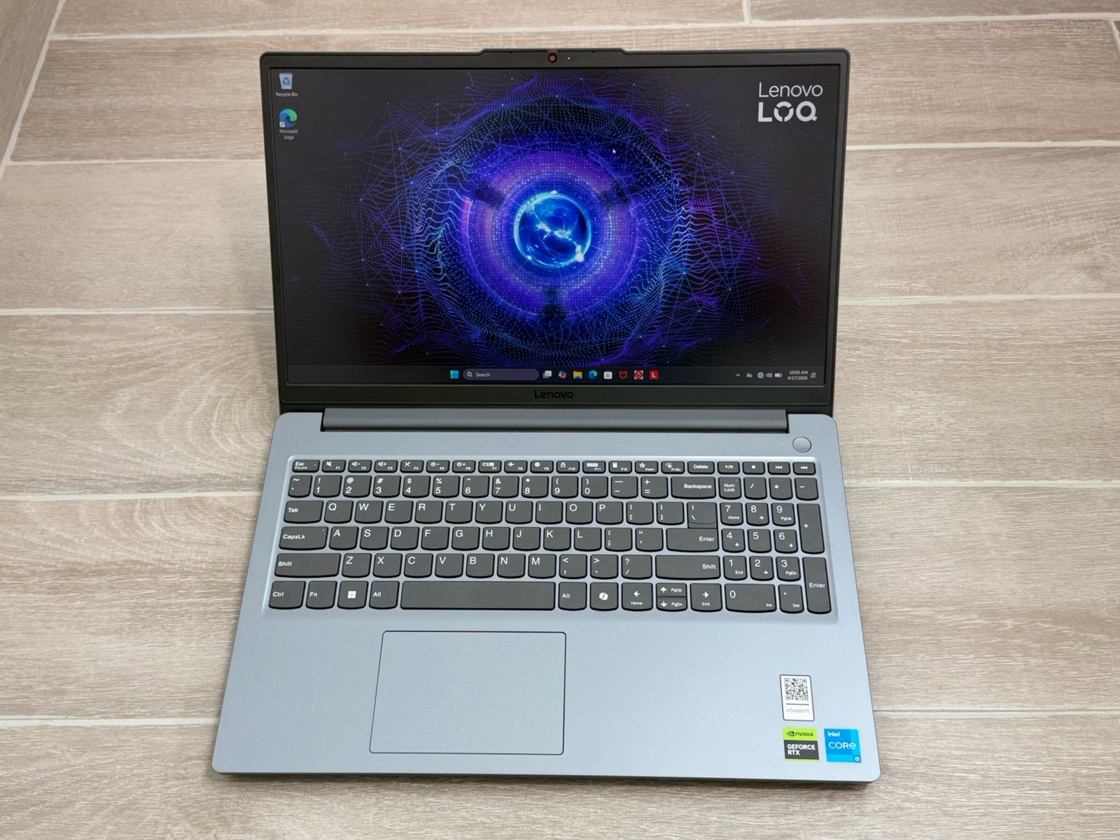 Lenovo LOQ 15IAX9E 15.6″ Core i5-12450HX GeForce RT 4050 8GB RAM 512GB NVMe